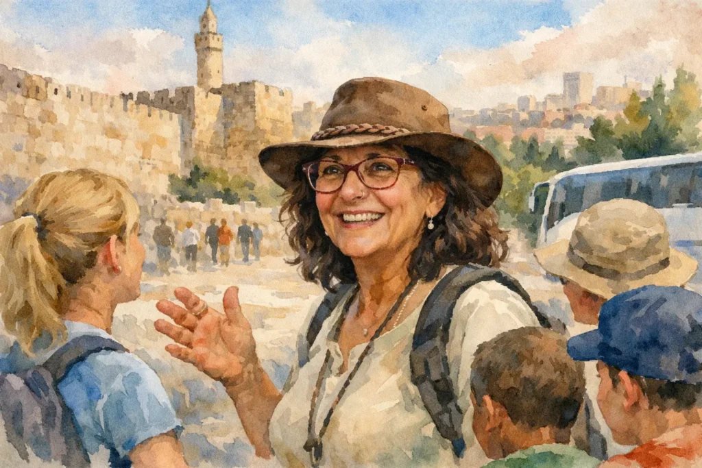 An Educational Bus Tour Israel Example That Works